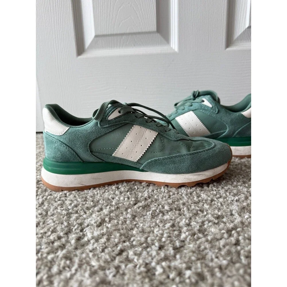 green steve madden sneakers
